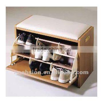2016 High quality wooden shoe cabinet/one door shoe cabinet