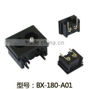 IEC C8 2 pins AC power socket industrial inlet socket, power connector 2.5A