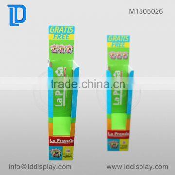 flag display, flag dump bin display ,cardobard dump bins