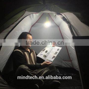 most popular portable solar lamp outdoor for RVs /solar handsfree lamp