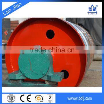 China manufacturer carbon steel DTII, TD75 belt conveyor idler roller