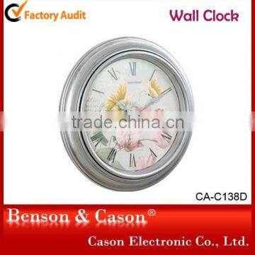 Antique Plastic Wall Clock Home Decoration Clock photo-5