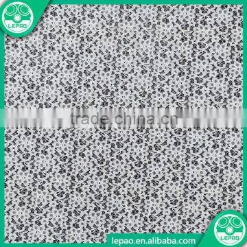 cotton White materials guipure embroidery lace fabric for wedding dress