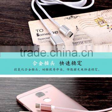 USB 3.0 Smartphone Data Cable Metal Nylon Woven USB Cable Type c Usb Cable