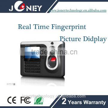 3.5 inch TFT Fingerprint Access Control with Real Time Fingerprint picture display