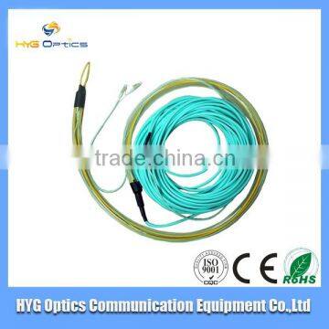 Transparent PU tube Pulling eye Fiber Optic cable