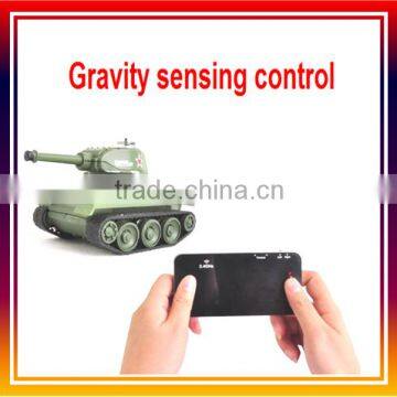 Gravity sensing control 2.4G 4ch mini combat Tank