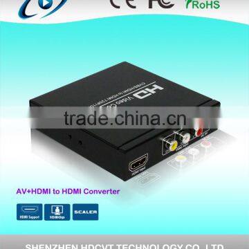 AV+HDMI to HDMI Converter