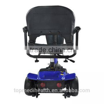Four Wheel Lightweight Electric Bule Mobility Scooter photo-3
