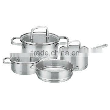 2015 nonstick cooker set/stainless steel kithchenware set