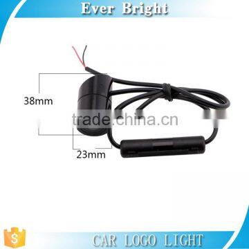 Car Styling Universal Car Tail Logo Light C-ree 3w LED Plate Welcome Lights Laser Projector Logo Light