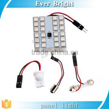 RGB LED light auto remote controlled colorful rgb led panel lighting for auto car led light