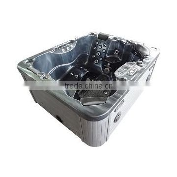 USA Acrylic High Quality 6 People Multi User Outdoor Square Spa