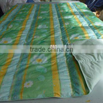 Microfiber Fabric Printed Ball Fiber Quilt