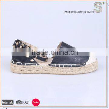 Wholesale low price ladies rivet espadrilles shoes 2016