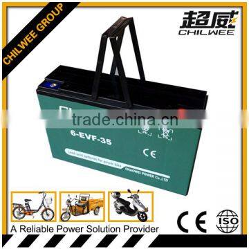 6-EVF-35 12v35Ah@3HR SLA Lead Acid Electric Bike Battery