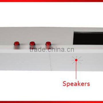 7 Inch TFT Restaurant Memory Card Battery Power External Push Button Lcd Advertising Player Mobile Advertising Screen photo-3