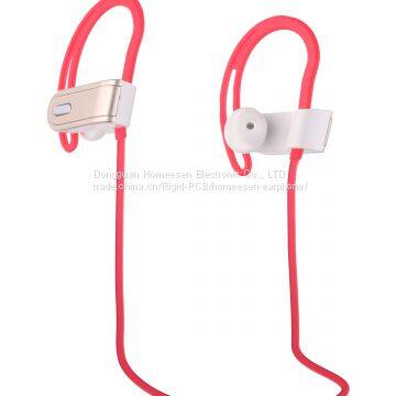 wireless bluetooth earphone for sport. Stereo bluetooth 4.1 earphone for mobile phone