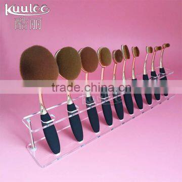 New Arrival Cosmetics 10pcs Professional Rose Gold Makeup Brush Set