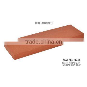 Maintance Free Architectural Clay Wall Tiles CT-5 Red