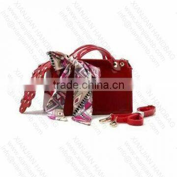 Scarf Silicone Rivet Shoulder Bag Handbags (BGJB014)