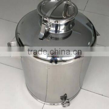 SS304 50L/100L Storage Tank Polish Inside and Outside