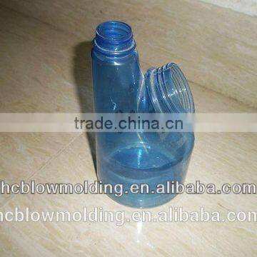 Custom Plastic Double Head Drinking Bottle With Double Caps Hdpe photo-2