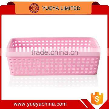 Multifunctional draining storage basket--pink(L)