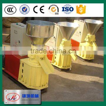 Flat die wood pellet making machine with manufacturer supply