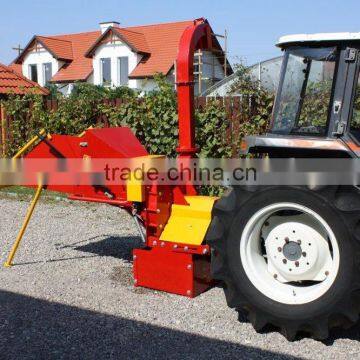 new design top quality tractor PTO drived wood chipper wood shredder model Wc08 with CE TUV GS Certification