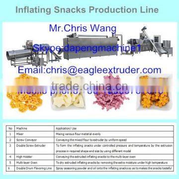 Puffed Snack Food Line My skype: dapengmachine1