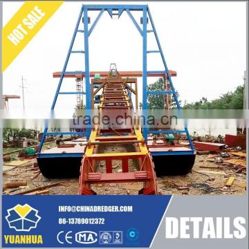 China sand mining machine , bucket chain dredger