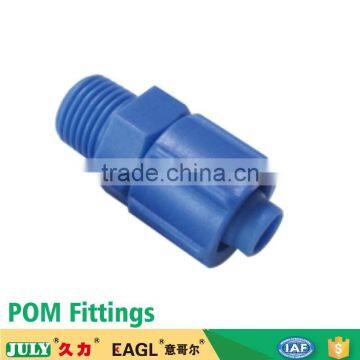 China JULY Supply One Touch Small Size Pneumatic Plastic Pipe Fittings photo-3