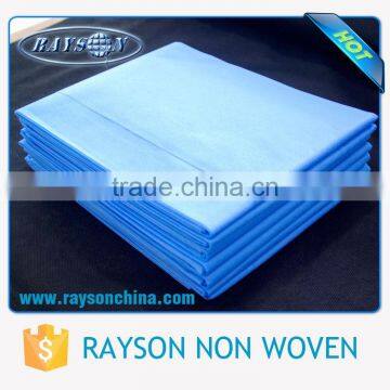 disposable non woven blue blanket