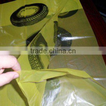 PE Rolls Disposable Plastic Spare Car Tire Bags /Wheel Cover photo-2