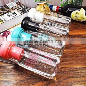 Korea Fruit Infuser Bottle Plastic Water Bottle 750ml Promise me photo-5