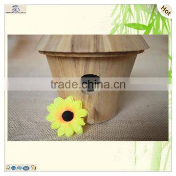 Manufacturer Small Hanging Pinnacl Carved Wood Bird Cage photo-6