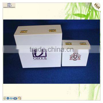 Logo Painted Waterproof Latches Wooden Chest Boxes photo-5