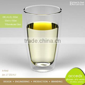 Design 2014 Promotional Hand-Blown Beer Glass photo-2