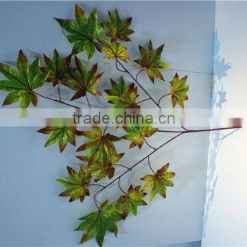 Home and outdoor garden table wedding christmas decoration 60cm or 2ft Height artificial colorfully maple leaf E06 0613