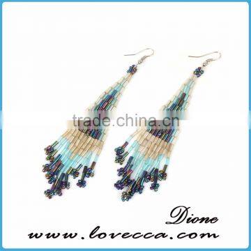 China jewelry supplier new arrival fashion beautiful tassel earring