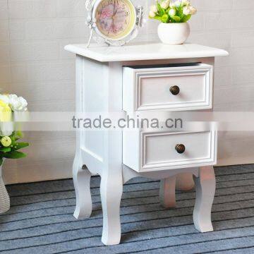 Vintage Wood Cabinet White photo-3