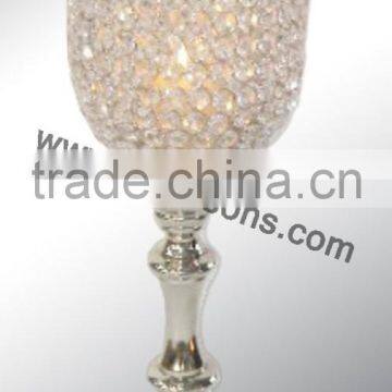 2015 Excellent Crystal Beaded Votive Candle Stand photo-4