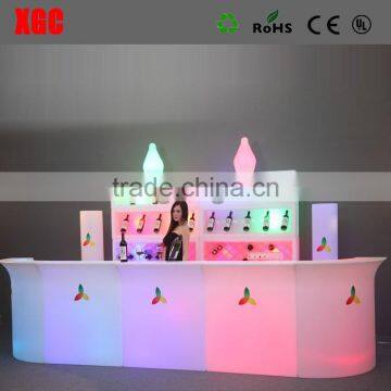 LED Illuminated Large Champagne Ice Bucket for Party/High Quality Plastic Ice Bucket