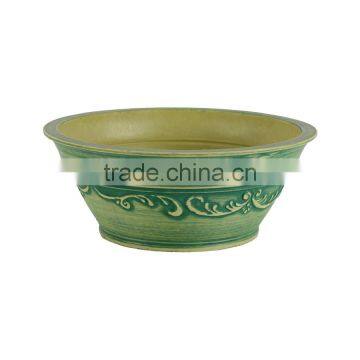 Decorative Large Tree Reasonably Priced Plastic Wood Stone Garden Pot