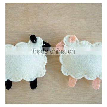 alibaba express hot sale high quality new products wholesale alibaba eco handmade felt mini plush sheep toy made in china