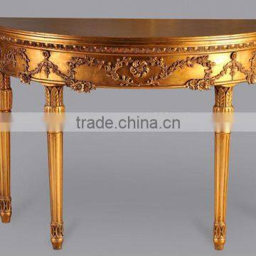 Gold leaf console table/living room furniture FA-192P-01