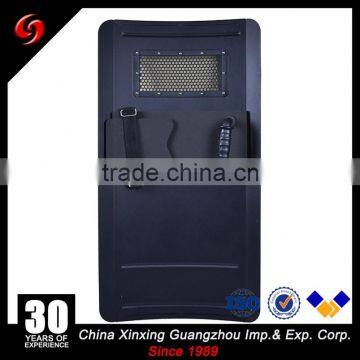 Aluminium Police Metal Riot Shields Alloy Steel Polycarbonate Size 900 x 500 Lightweight 2mm Thickness Anti Riot Shield photo-3