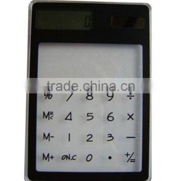 Clear See Thru Solar Calculator LS Eplus