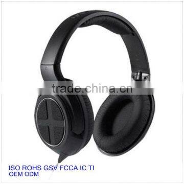 ICTI luxury headphone winder cheap headset with high quality from dongguan factory